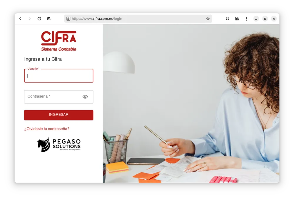 Cifra login